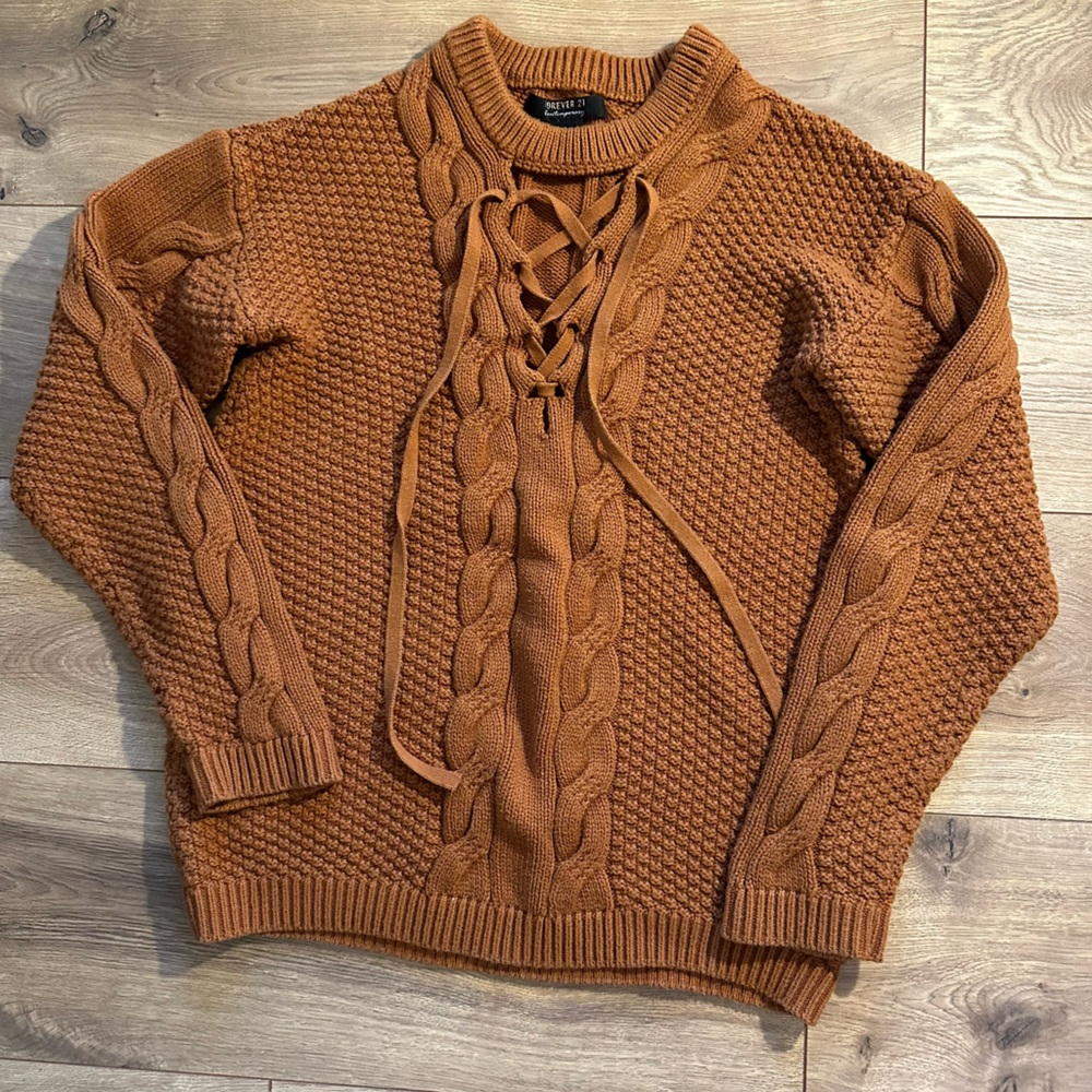 Small size sweater from forever 21.